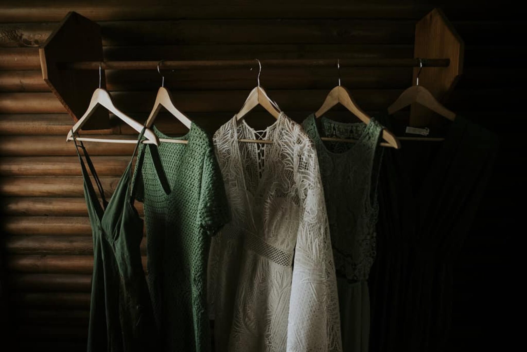mixed green bridesmaid dresses