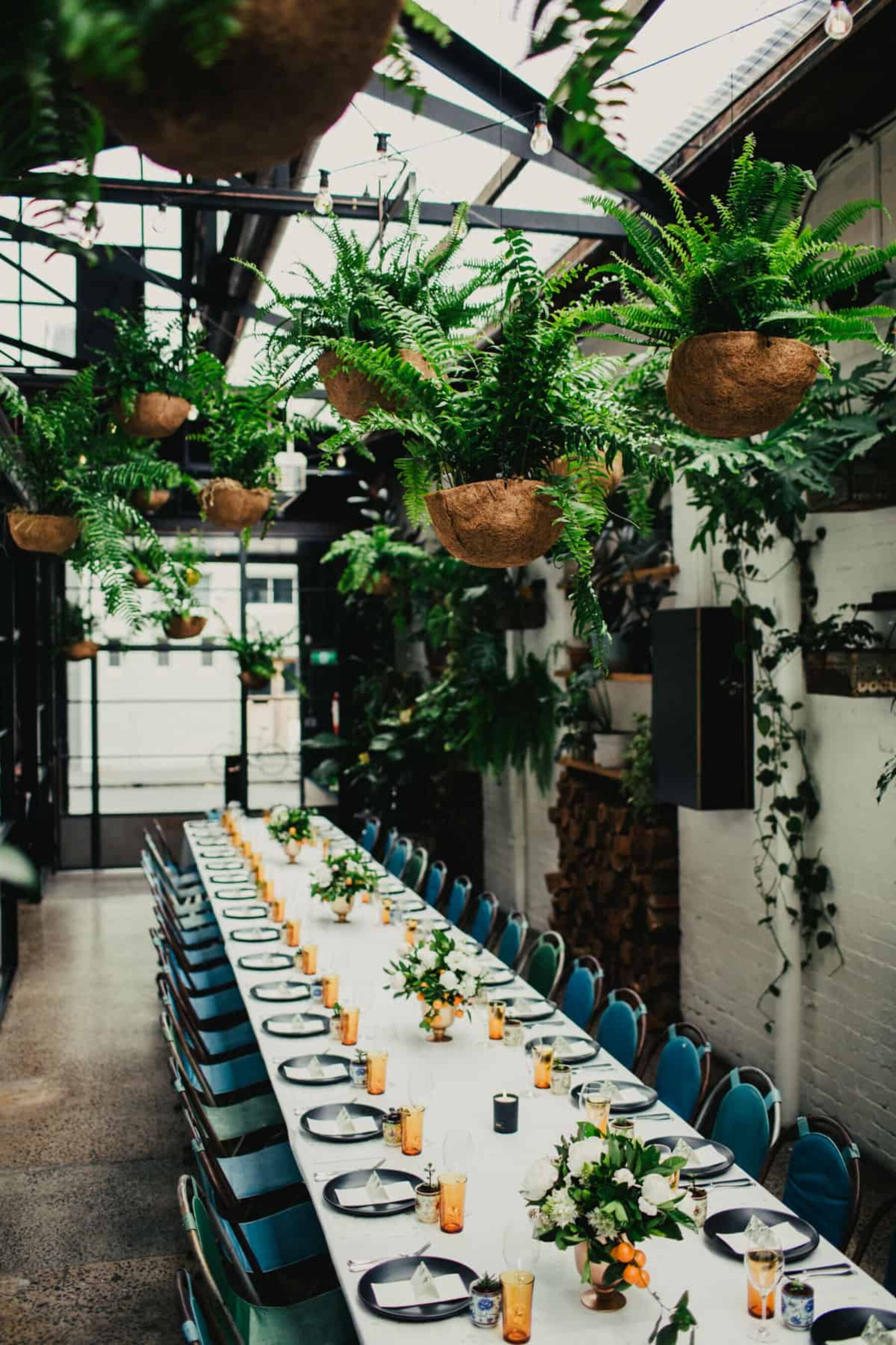 Botanic industrial wedding at Rupert on Rupert, Melbourne