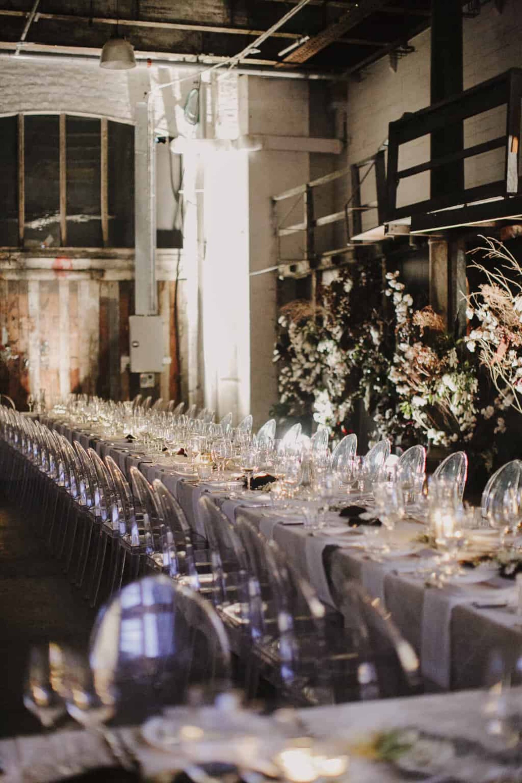 Carriageworks wedding styled by Lisa Madigan