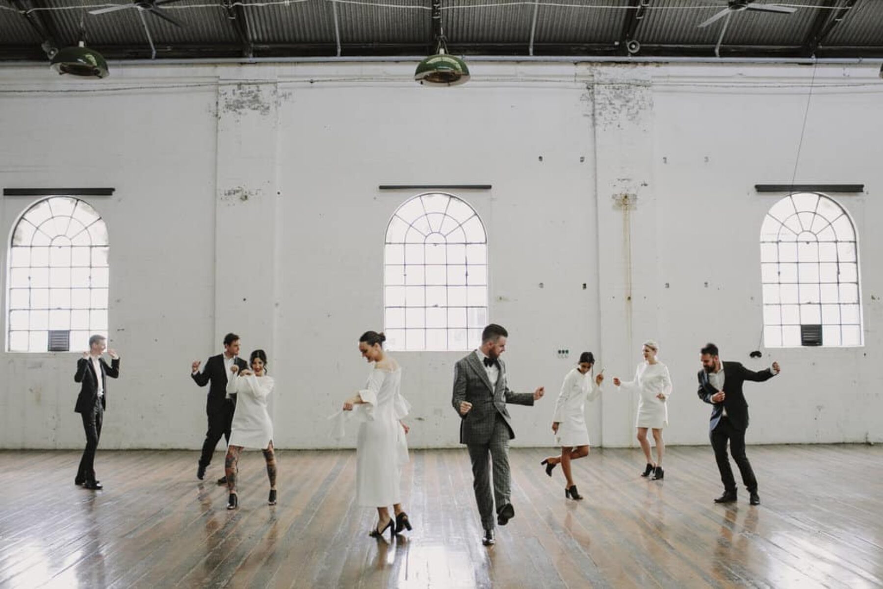 Industrial Sydney wedding at Carriageworks - Photography by Justin Aaron