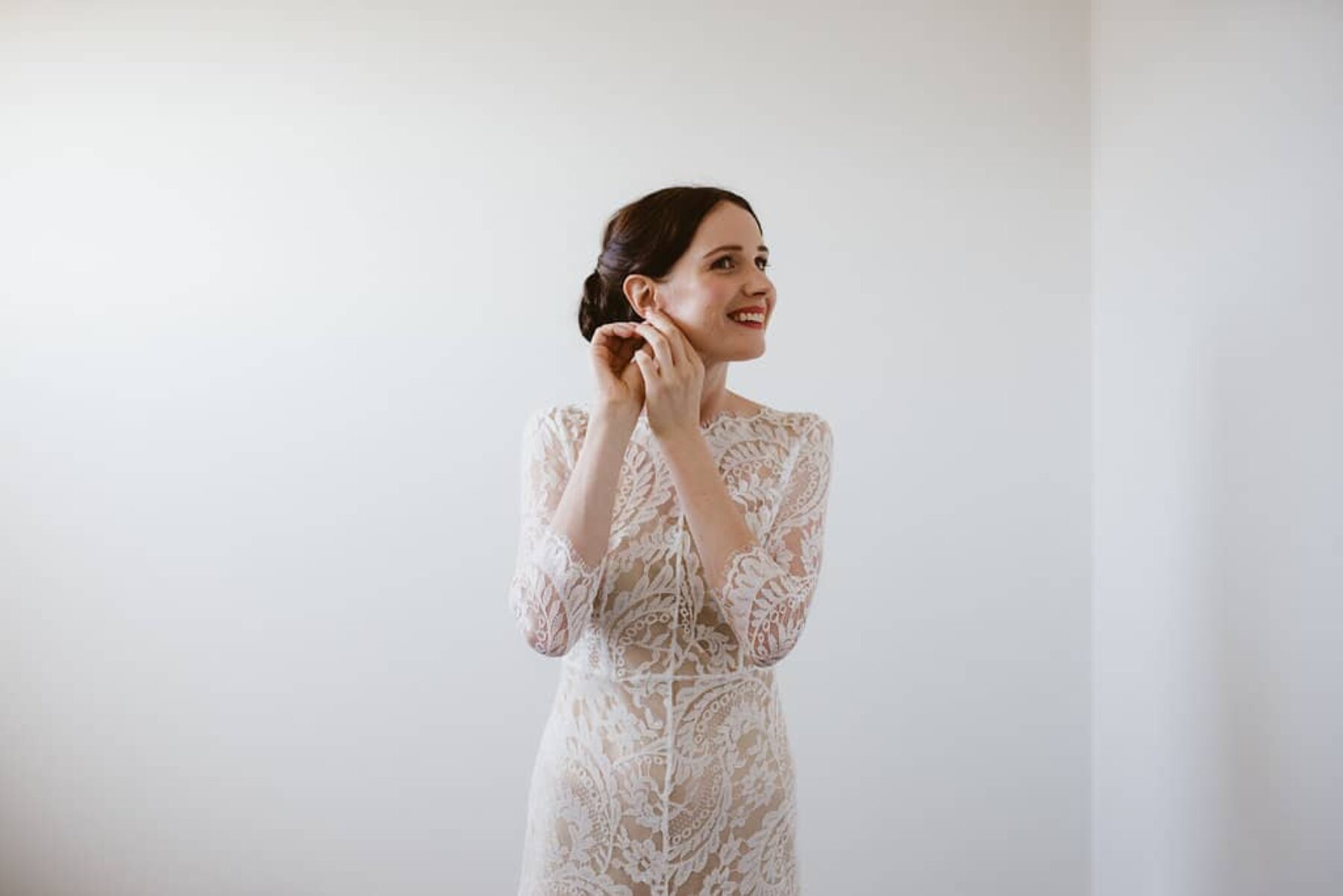 lace wedding dress by Lover the Label