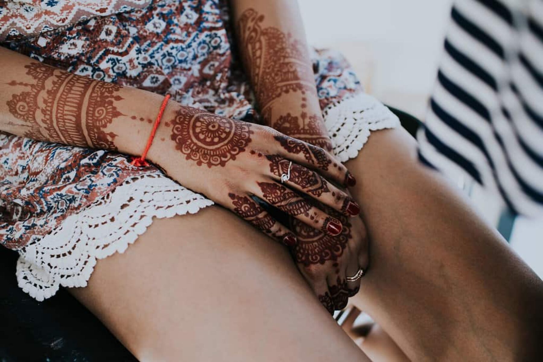 Hindu wedding henna