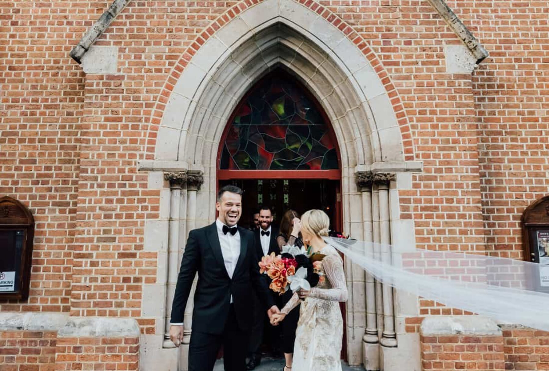 Perth wedding St Georges Cathedral by James Simmons Photography