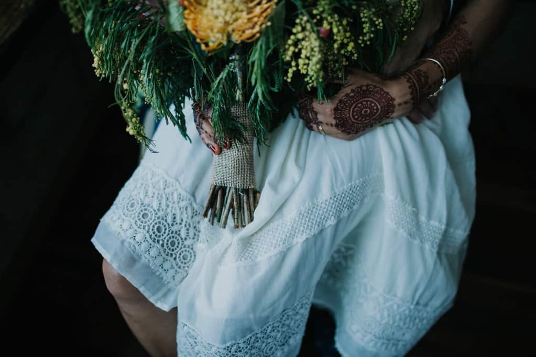 native Australian bridal bouquet