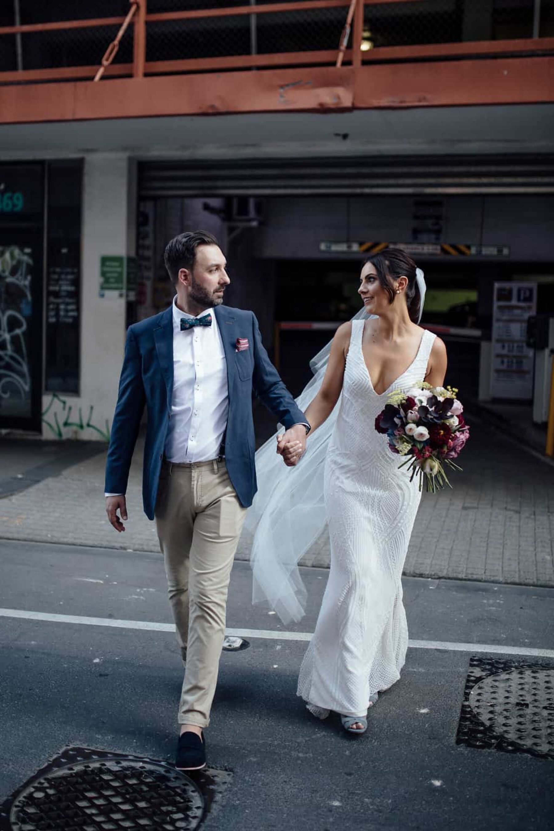 Melbourne laneways wedding by Free the Bird Photography