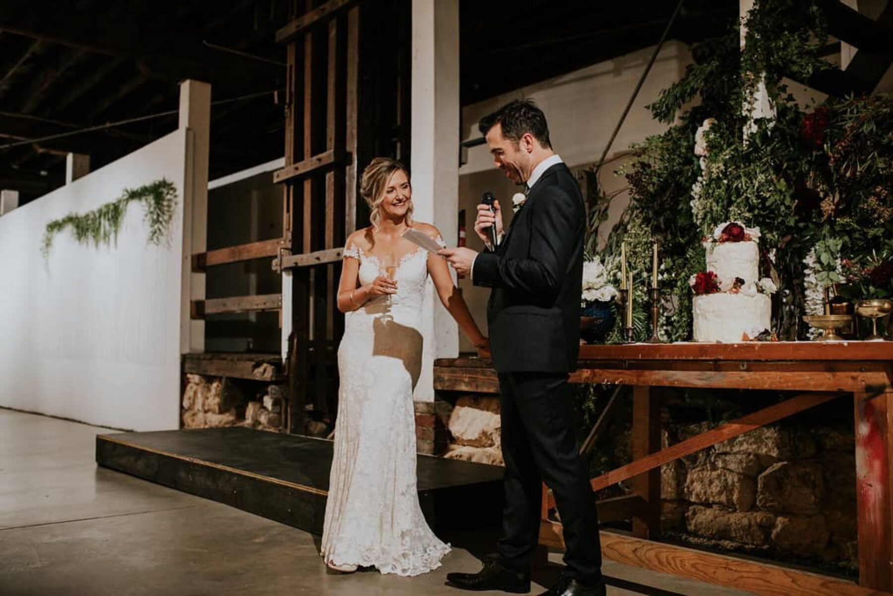 Industrial Fremantle wedding at PSAS - Liz Jorquera Photography