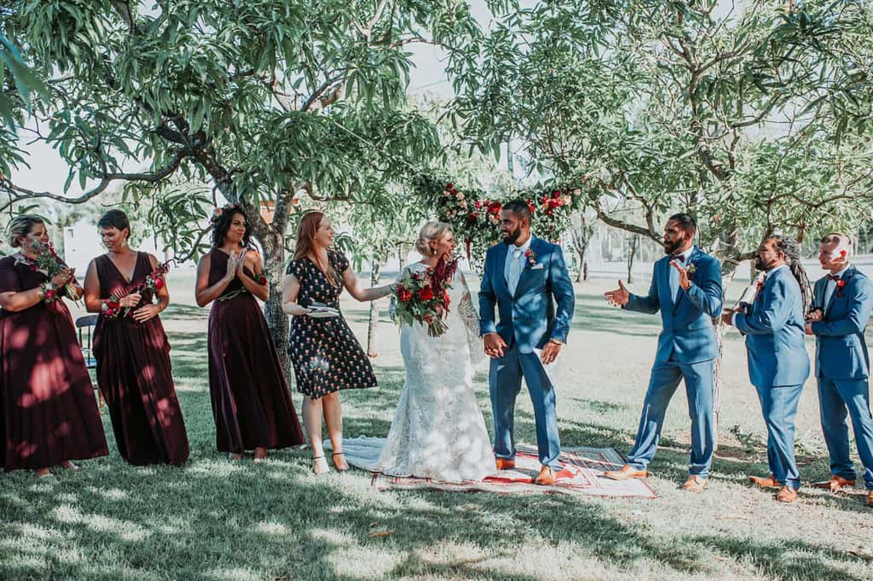 vibrant backyard wedding in Rockhampton QLD - Dani Drury Photography