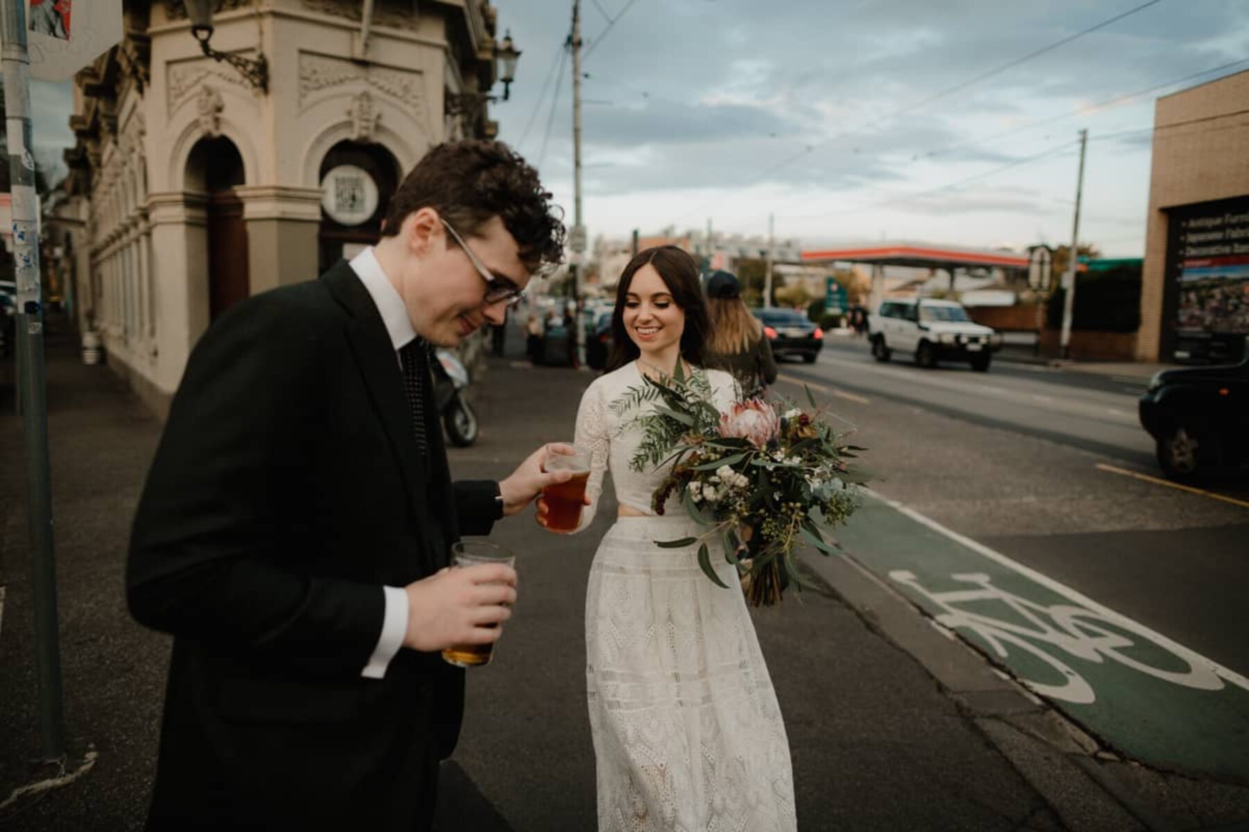 Relaxed pub wedding at The Fitzroy Pinnacle - Matt Godkin Photography