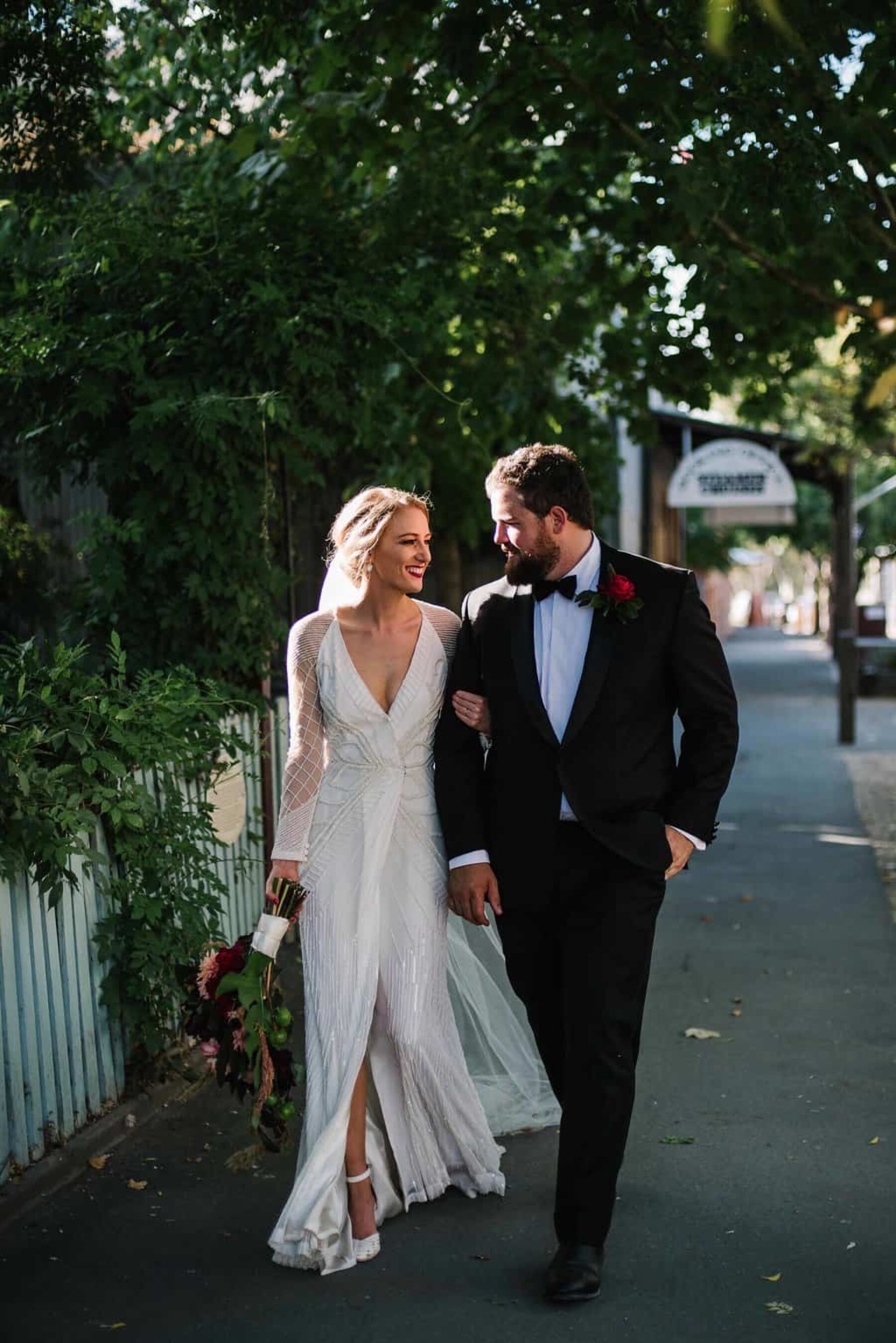 art-deco inspired wedding in Echuca VIC - photography by Tess Follet