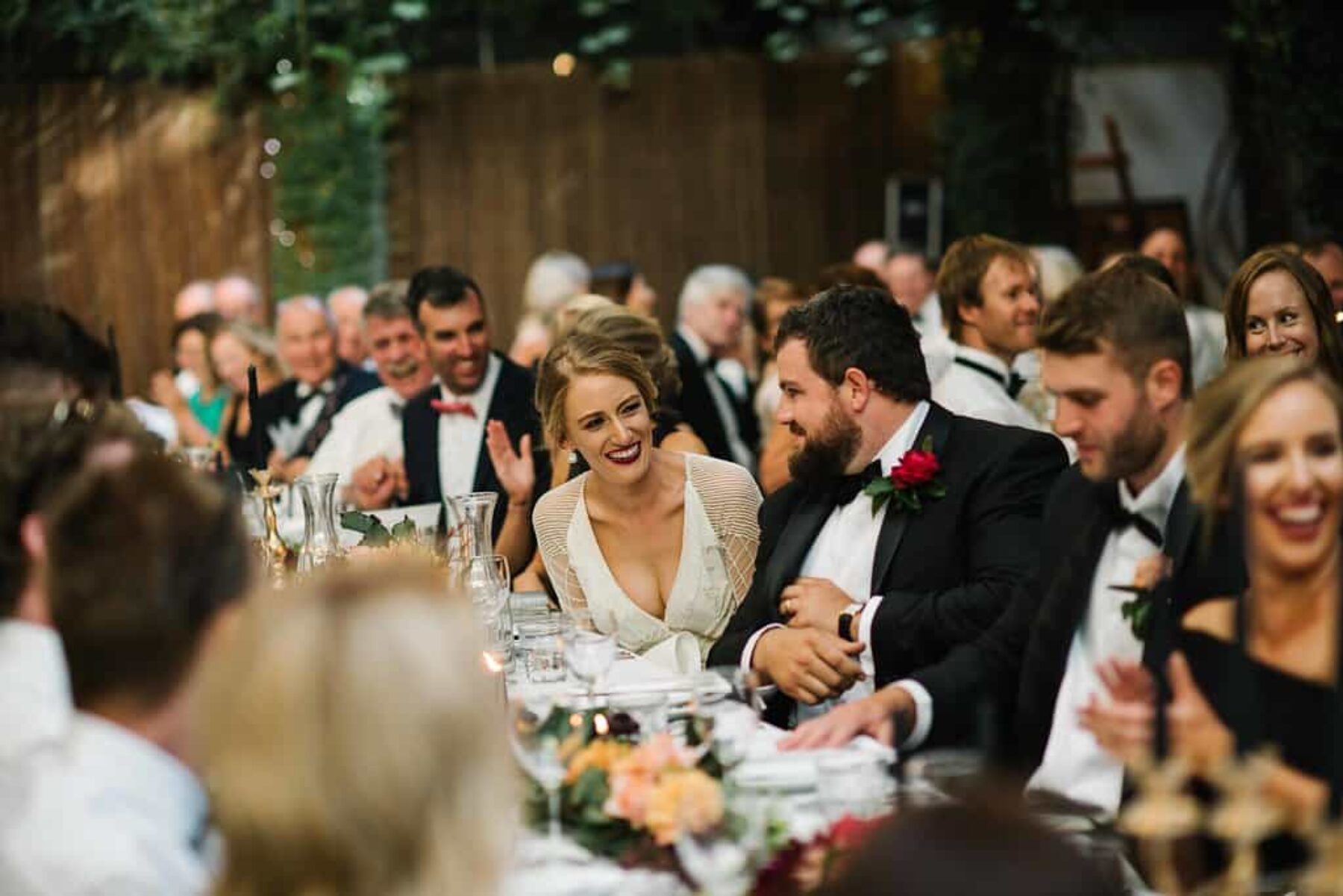 glam art deco wedding at Radcliffe's in Echuca