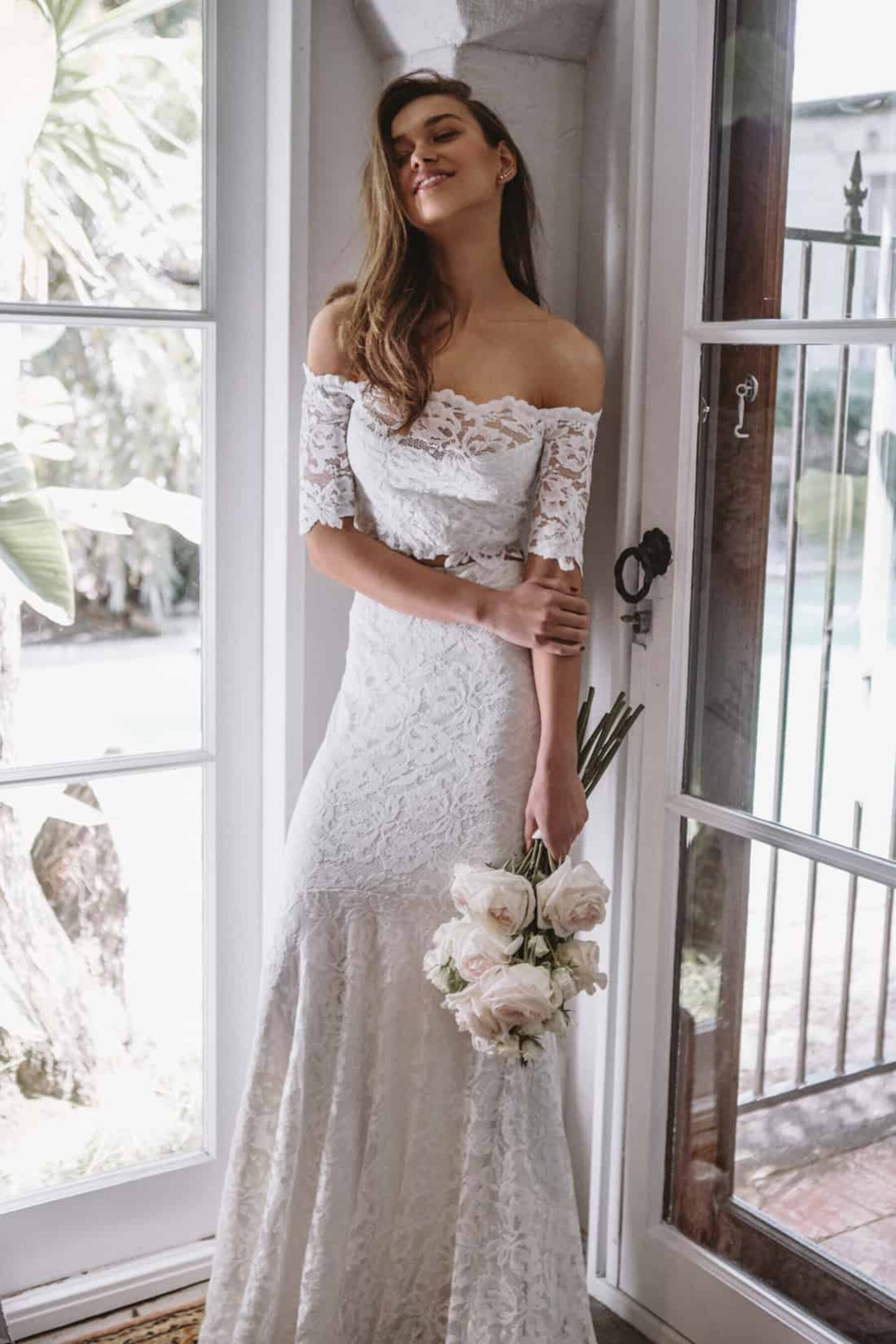 “Les Deux” affordable bridal collection by Grace Loves Lace