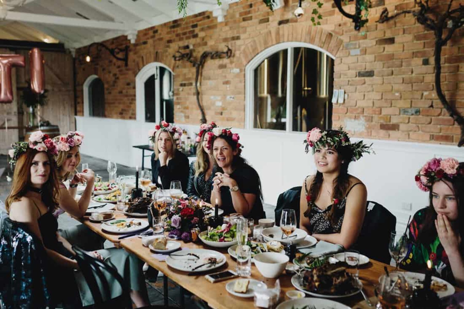 Stylish foodie hen's day in the Yarra Valley