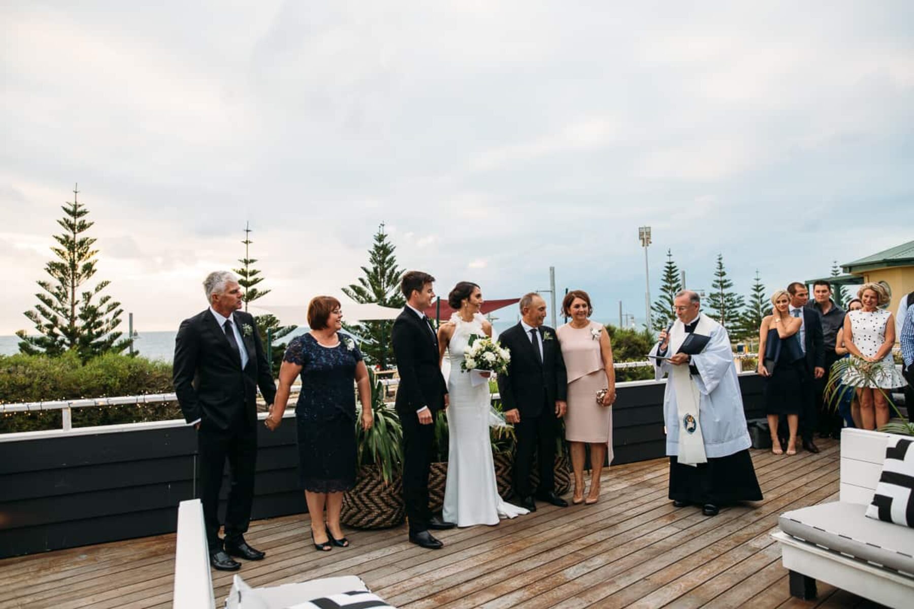 Modern elegant wedding at The Shorehouse Perth WA