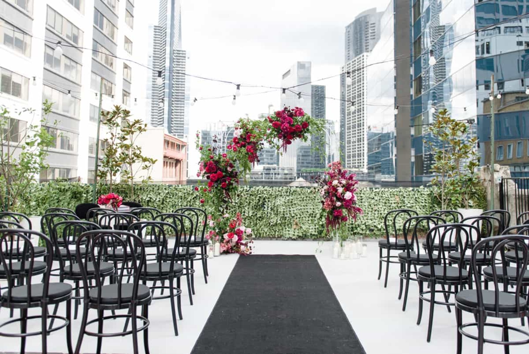 Rooftop wedding Melbourne