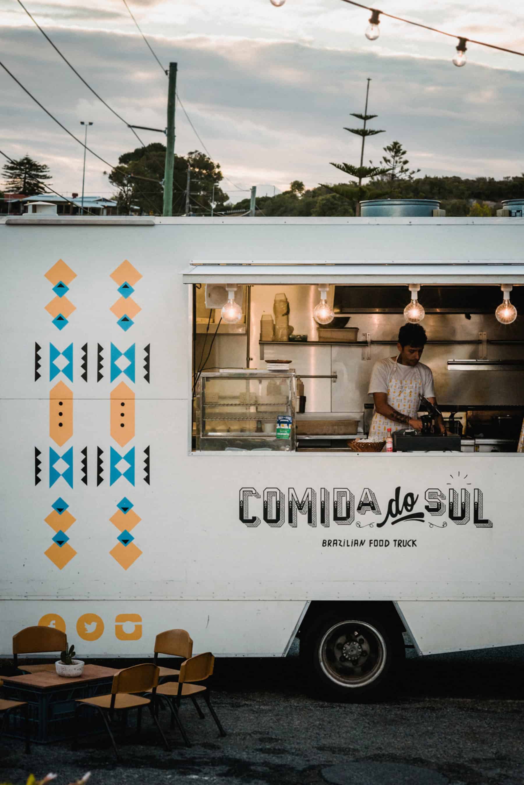 Perth food truck Comida do Sul