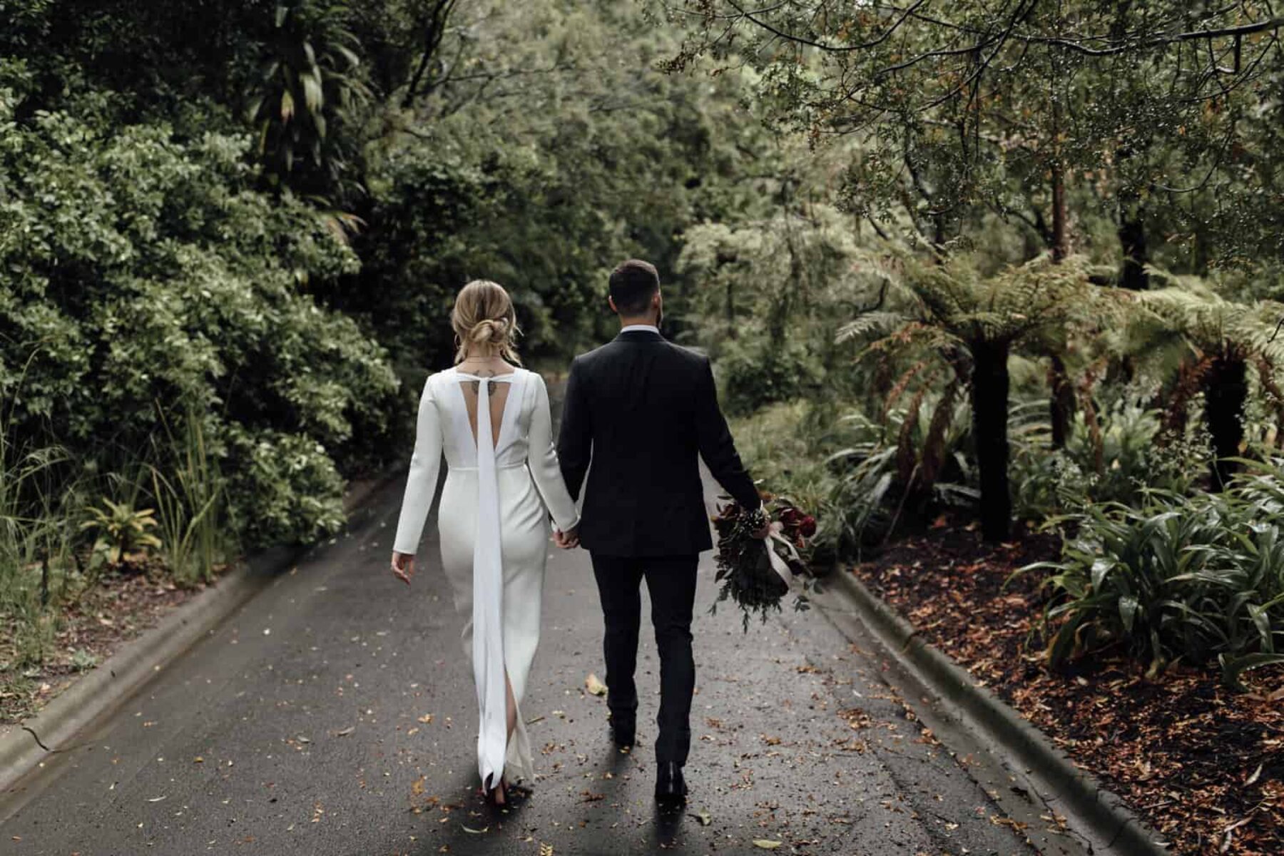 Botanic Gardens wedding Melbourne - Photography by Jimmy Raper