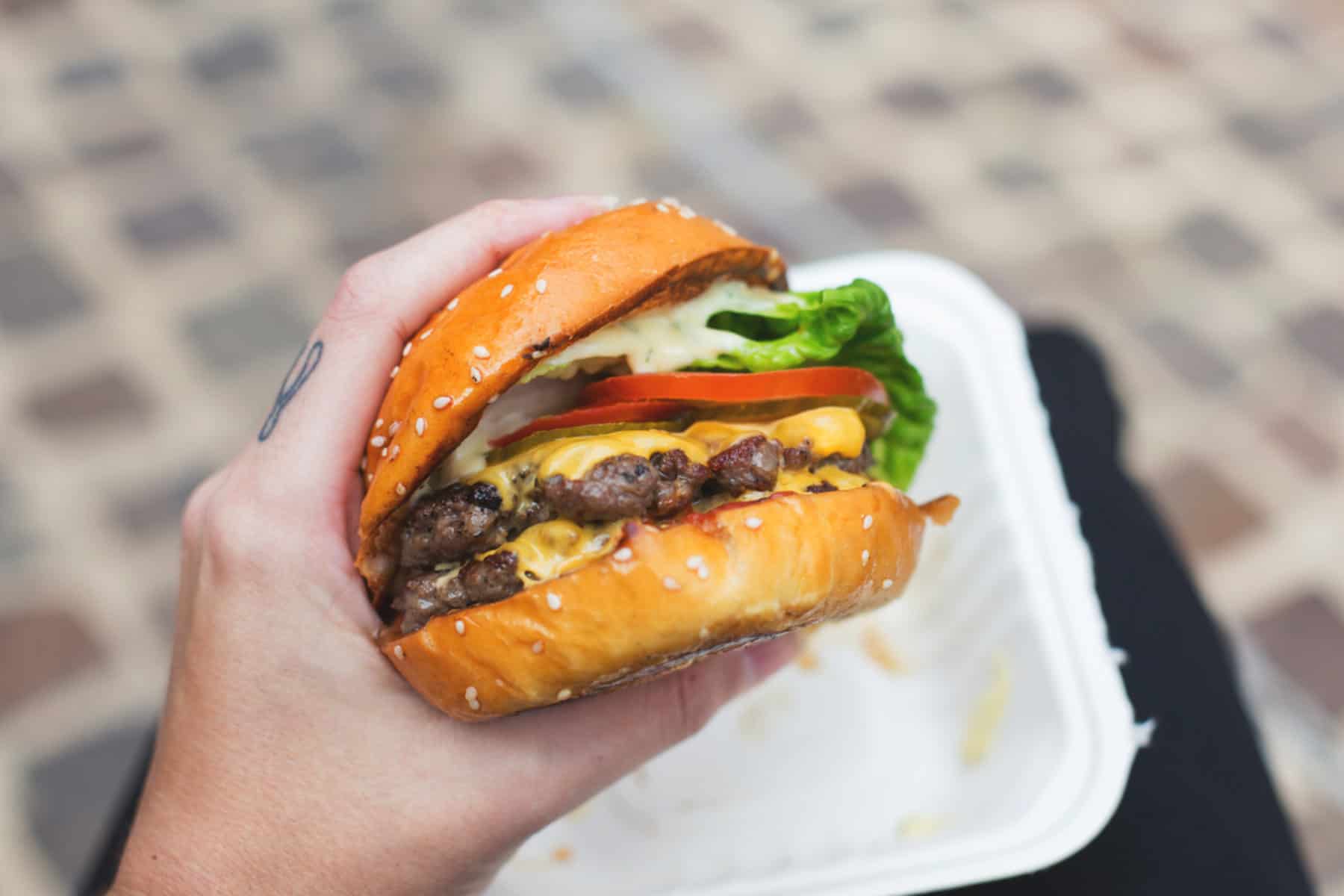Perth food truck - Gary's Diner burgers