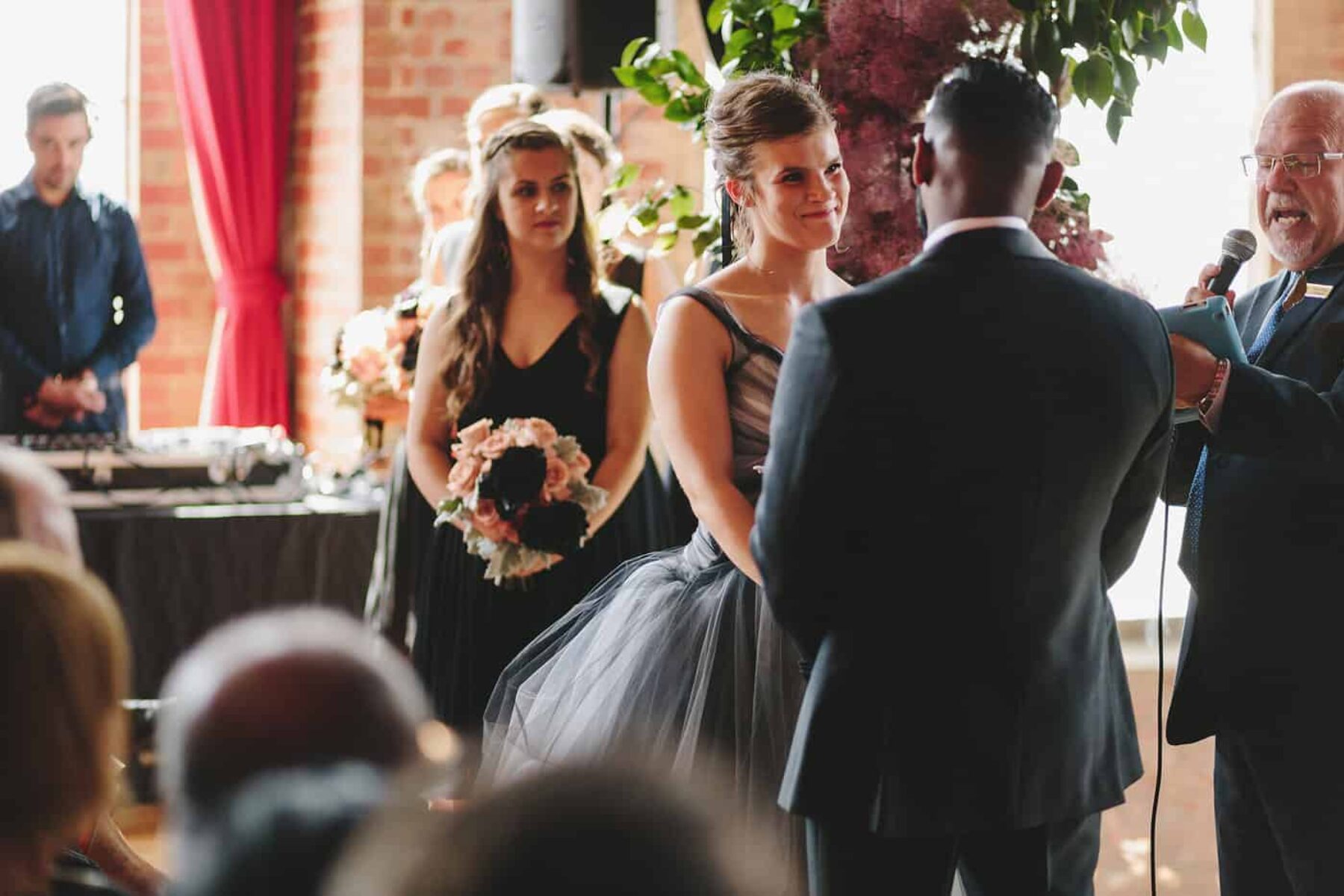 Newport Substation wedding Melbourne / photography by Jonathan Ong