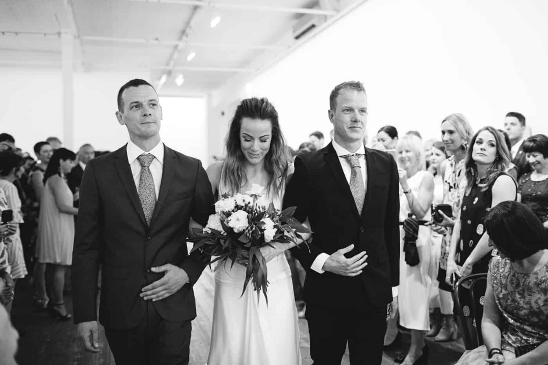 Melbourne warehouse wedding at Fortyfive Downstairs / Photography by It's Beautiful Here