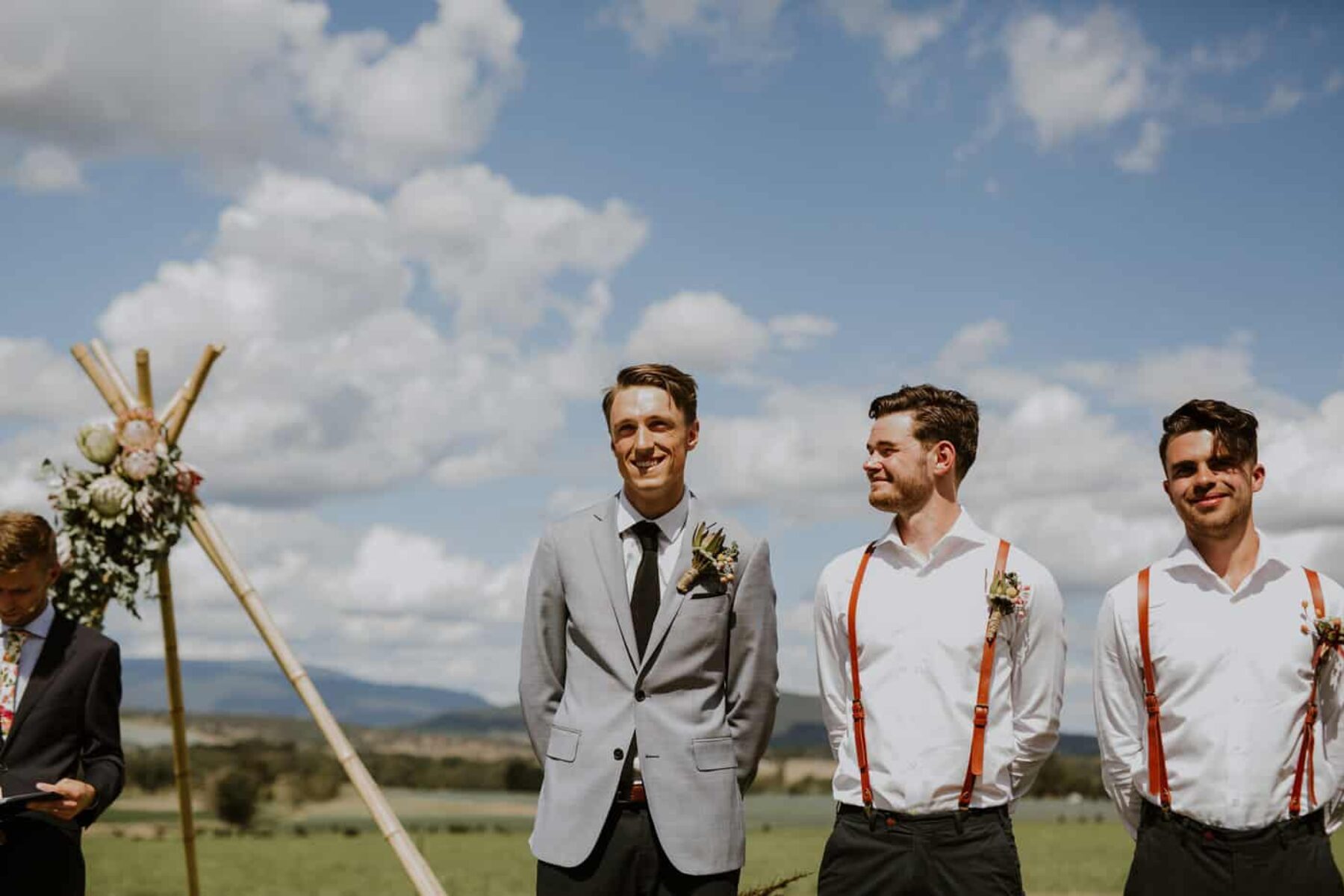 Yarra Valley farm wedding with epic DIY florals / Elsa Campbell Photography