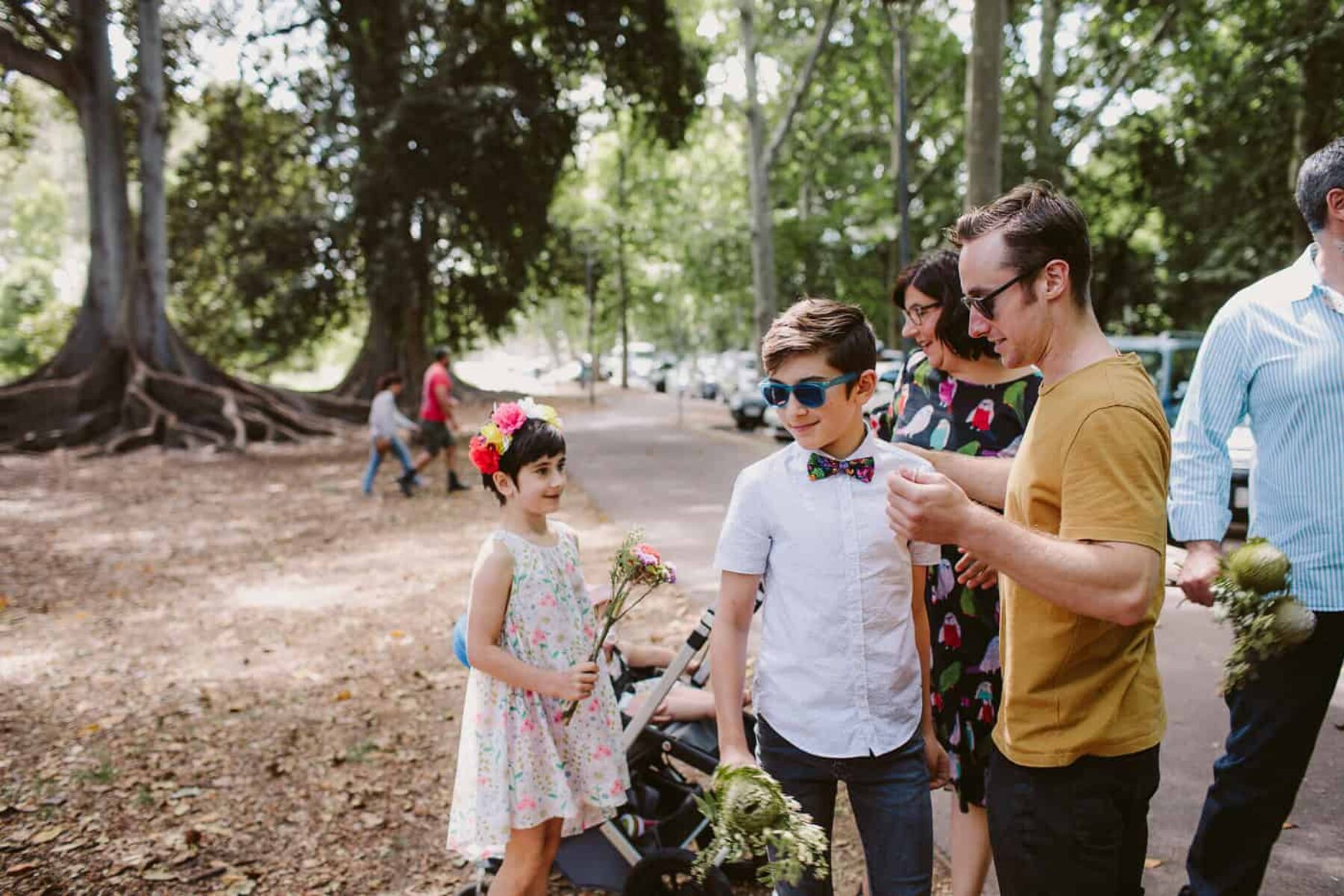 brunch picnic wedding at Adelaide's Botanic Park / photography by Kate Pardey