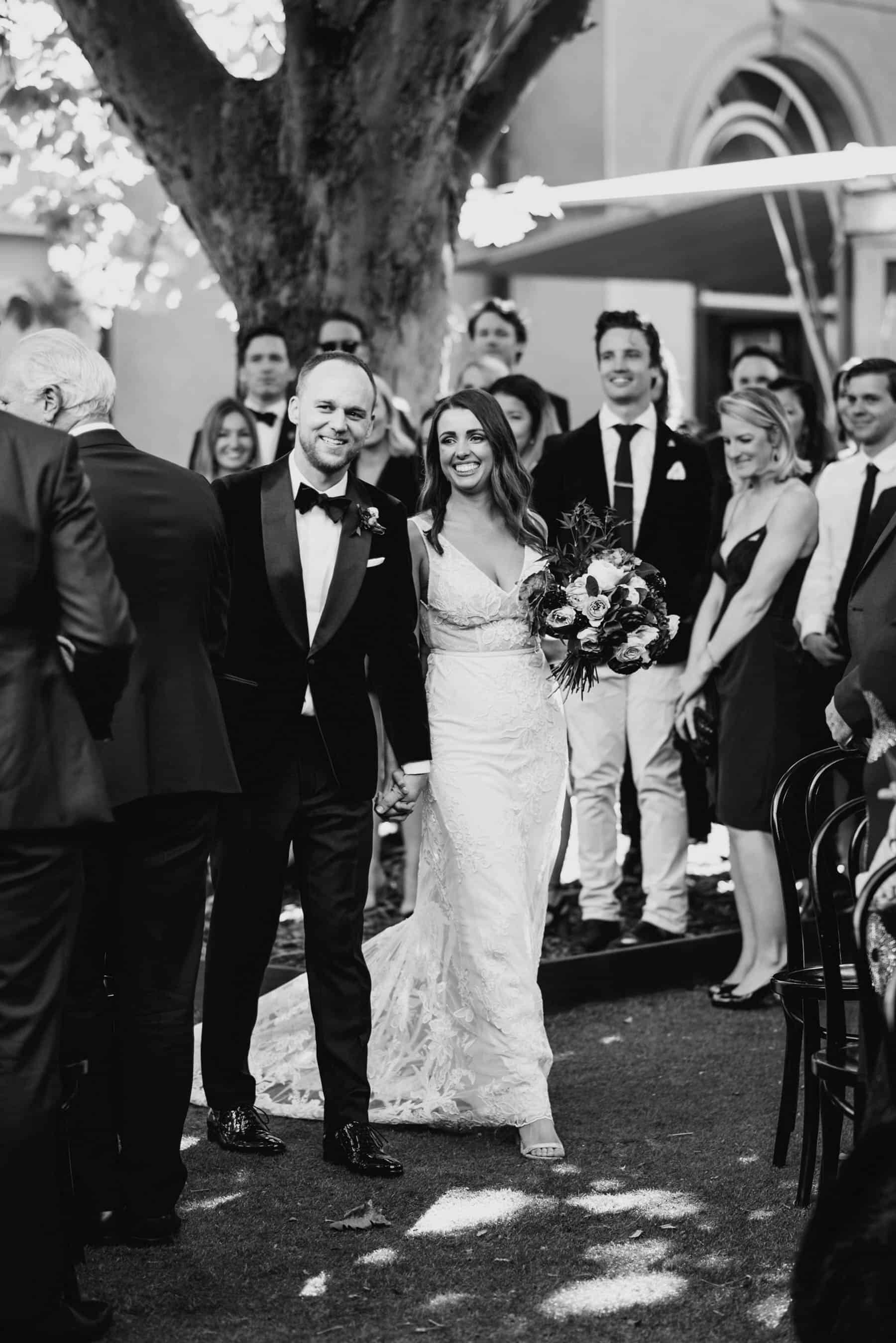 modern Melbourne wedding at Hellenic Museum / Madeline Druce Photography