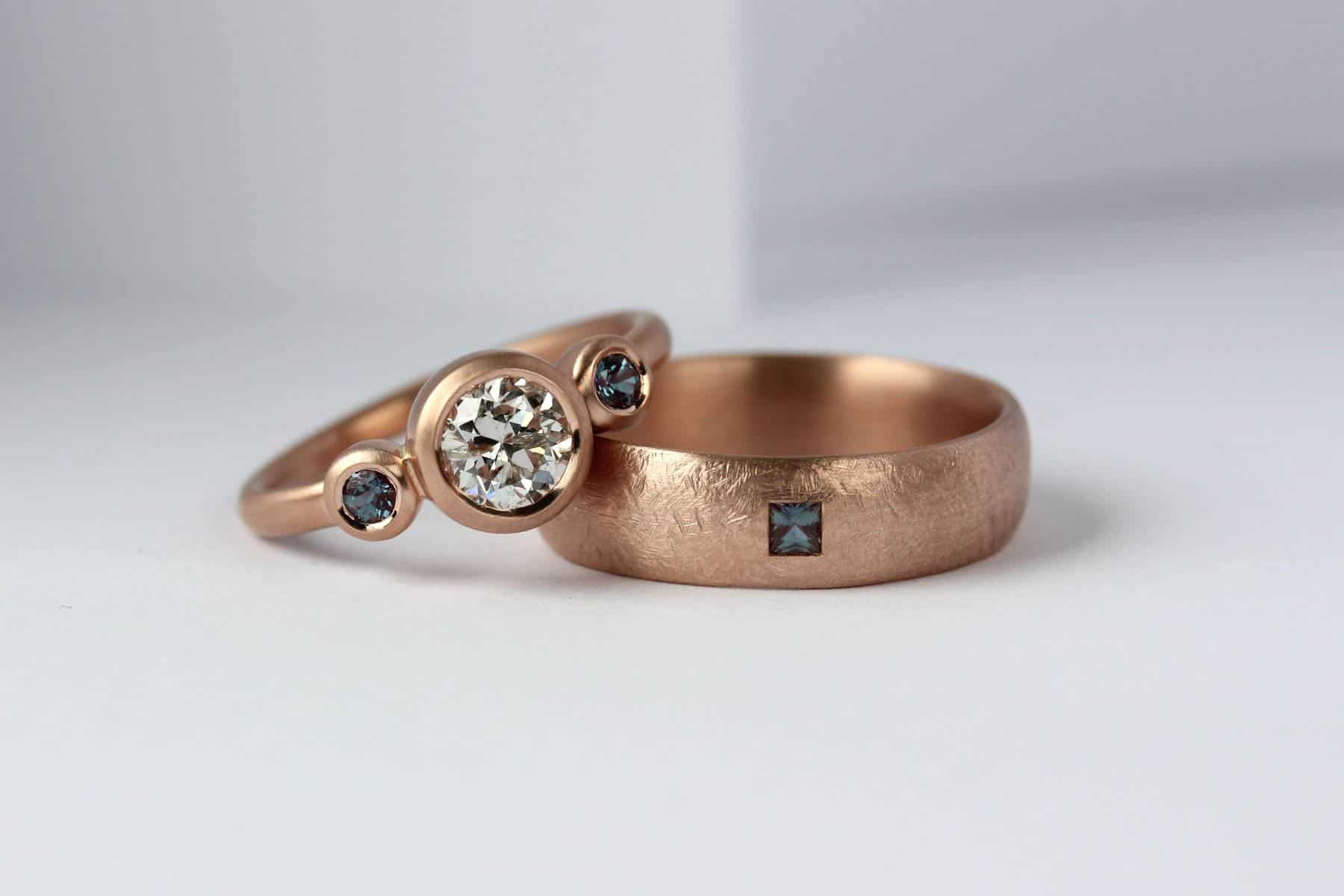 ethical jewellery design conflict free diamonds recycled precious metals