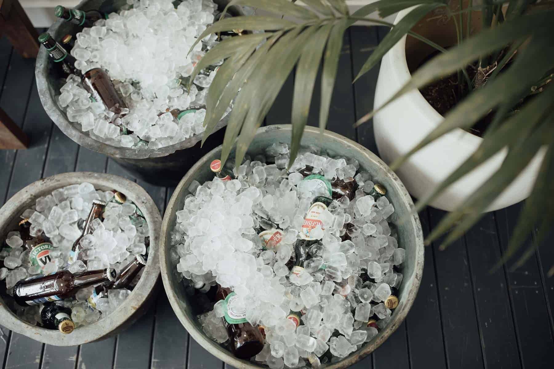 ice tubs for drinks