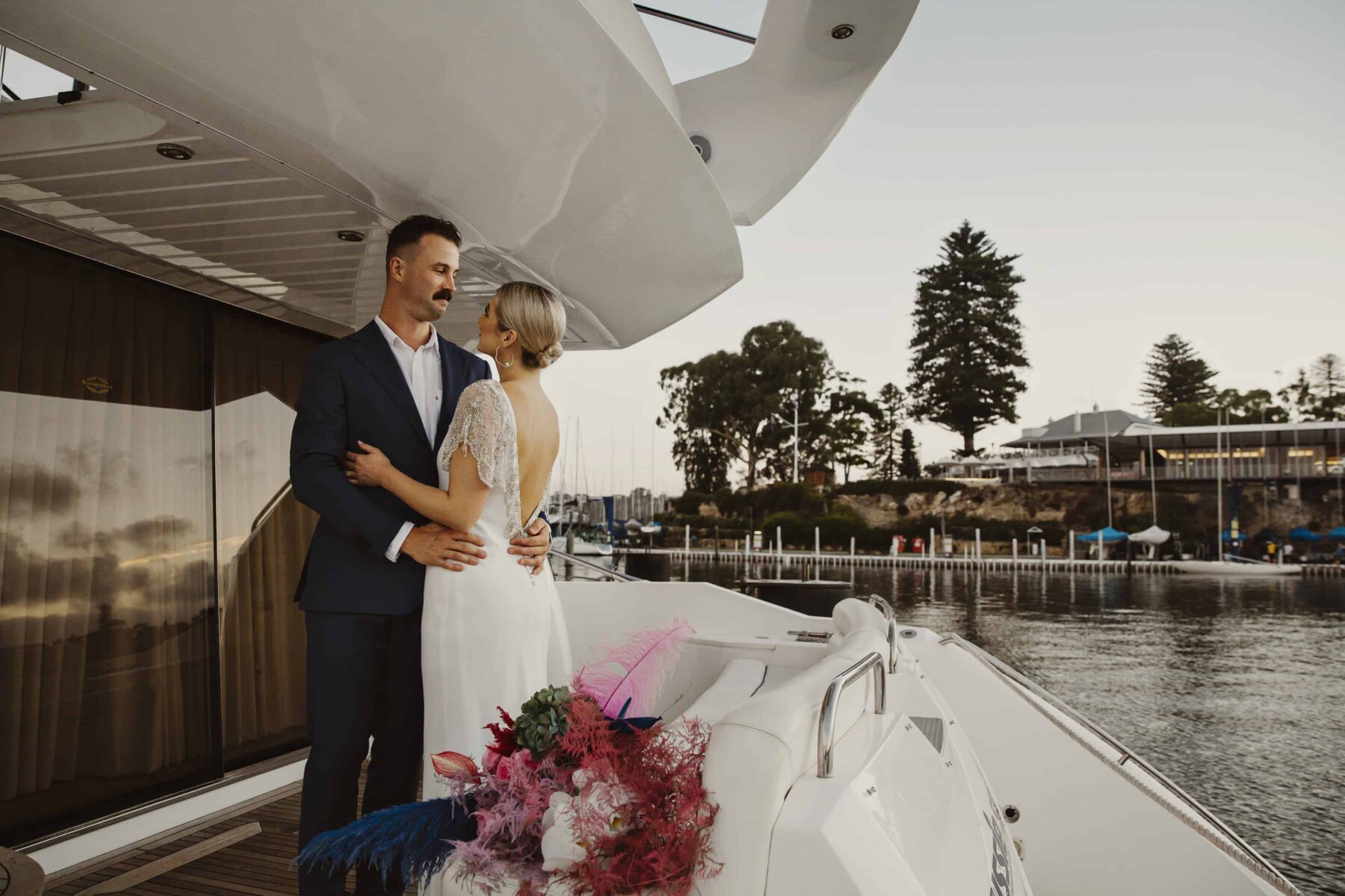 Royal Freshwater Bay Yacht Club wedding Perth