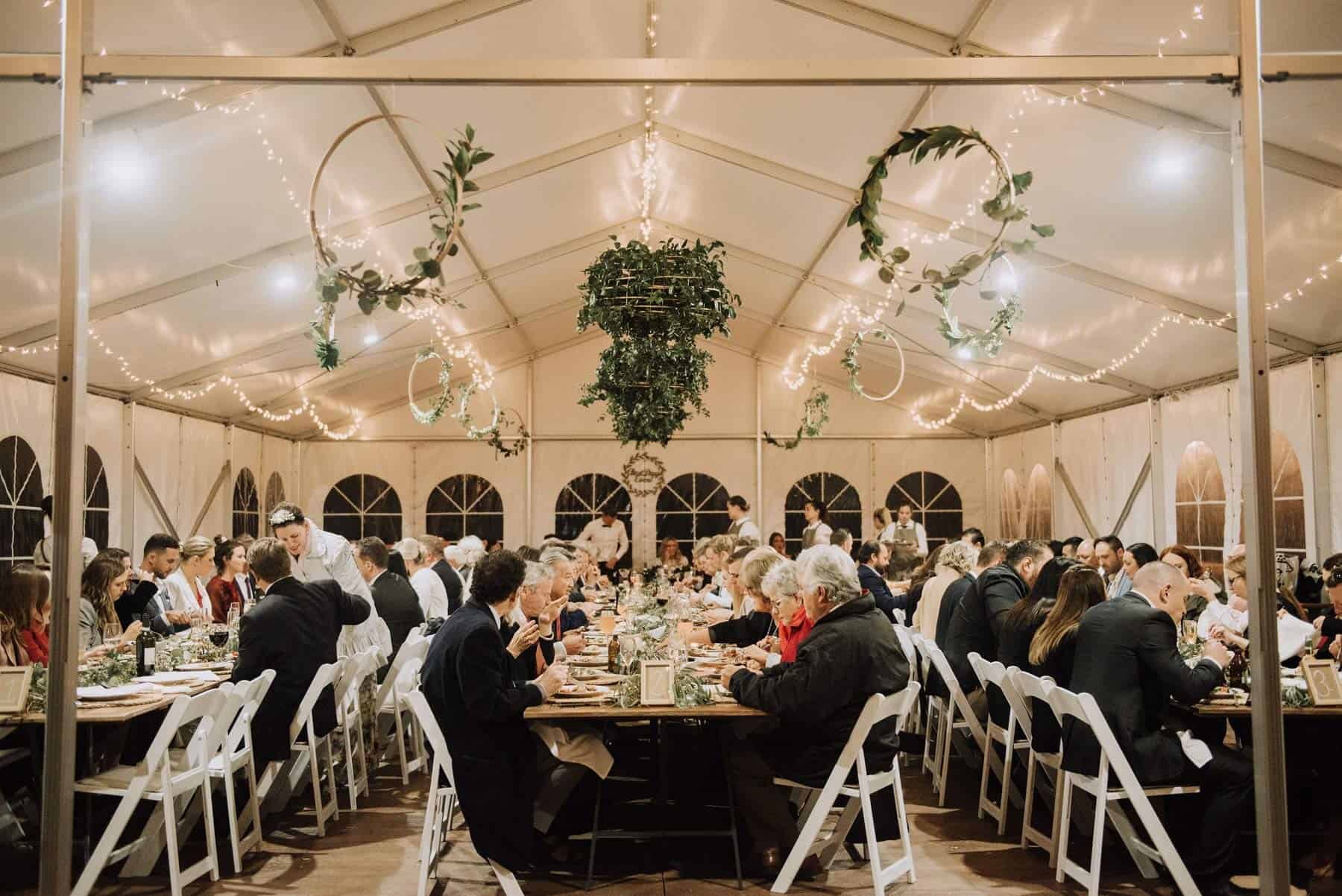 DIY marquee wedding at Terara Riverside Gardens South Coast