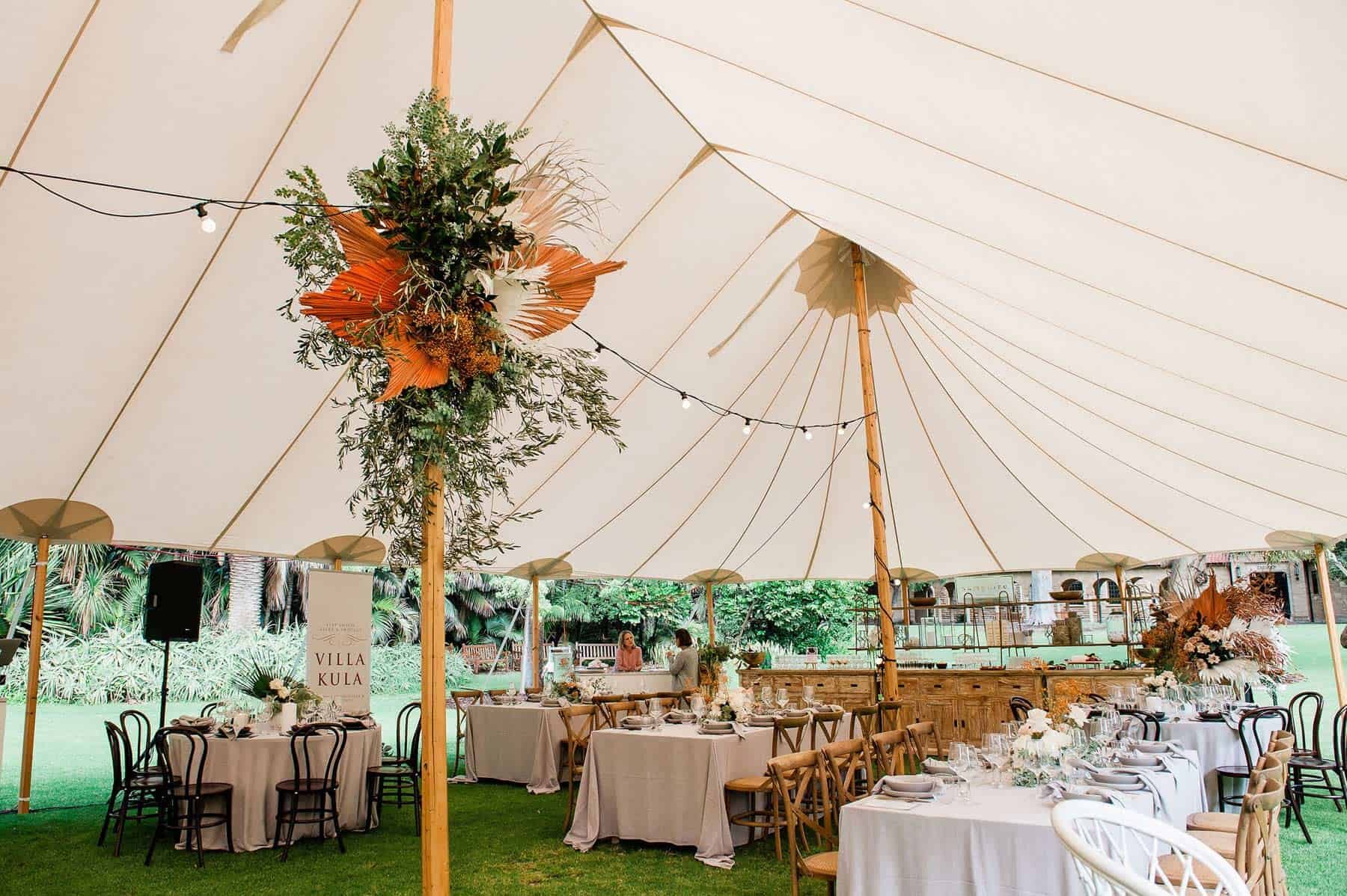 sperry tent for festival wedding Perth