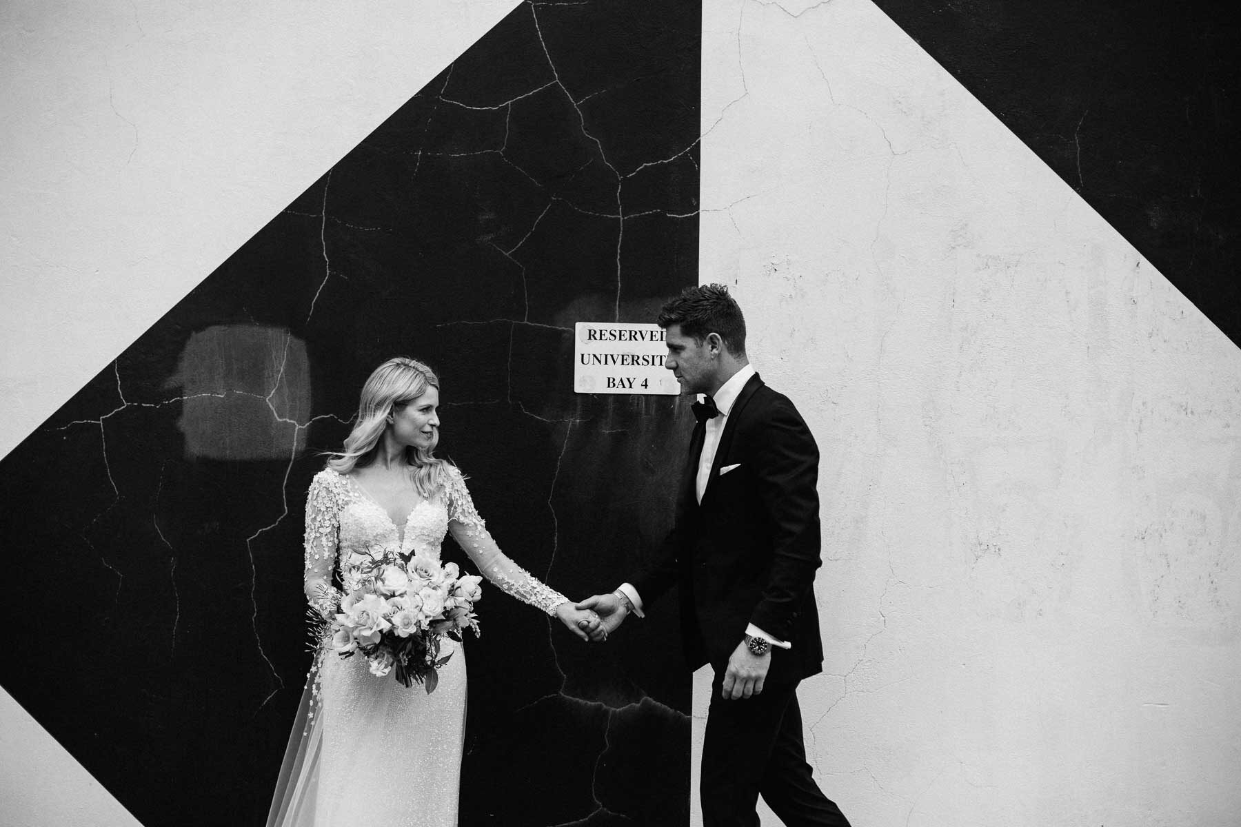 moody and romantic Fremantle wedding - photography by Peggy Saas