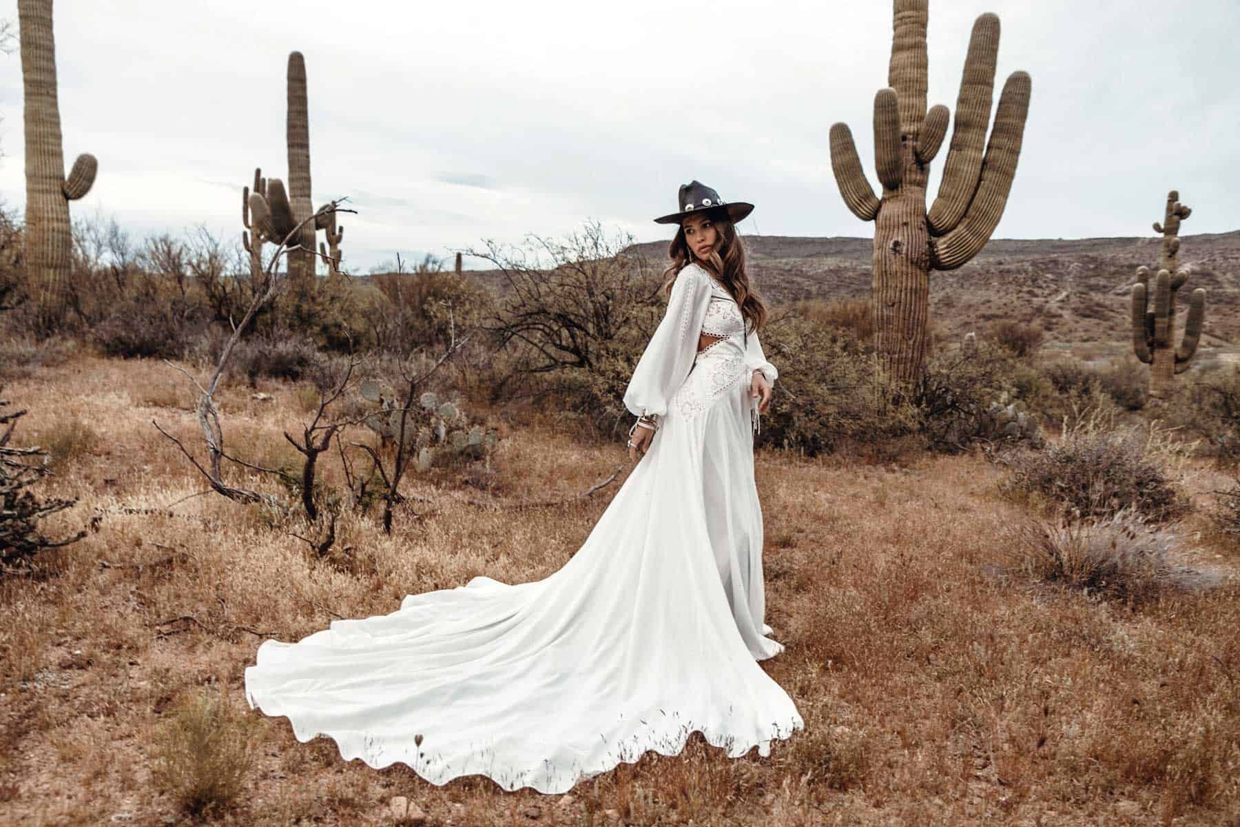 Moonrise Canyon – the Wild New Collection from Rue de Seine Bridal