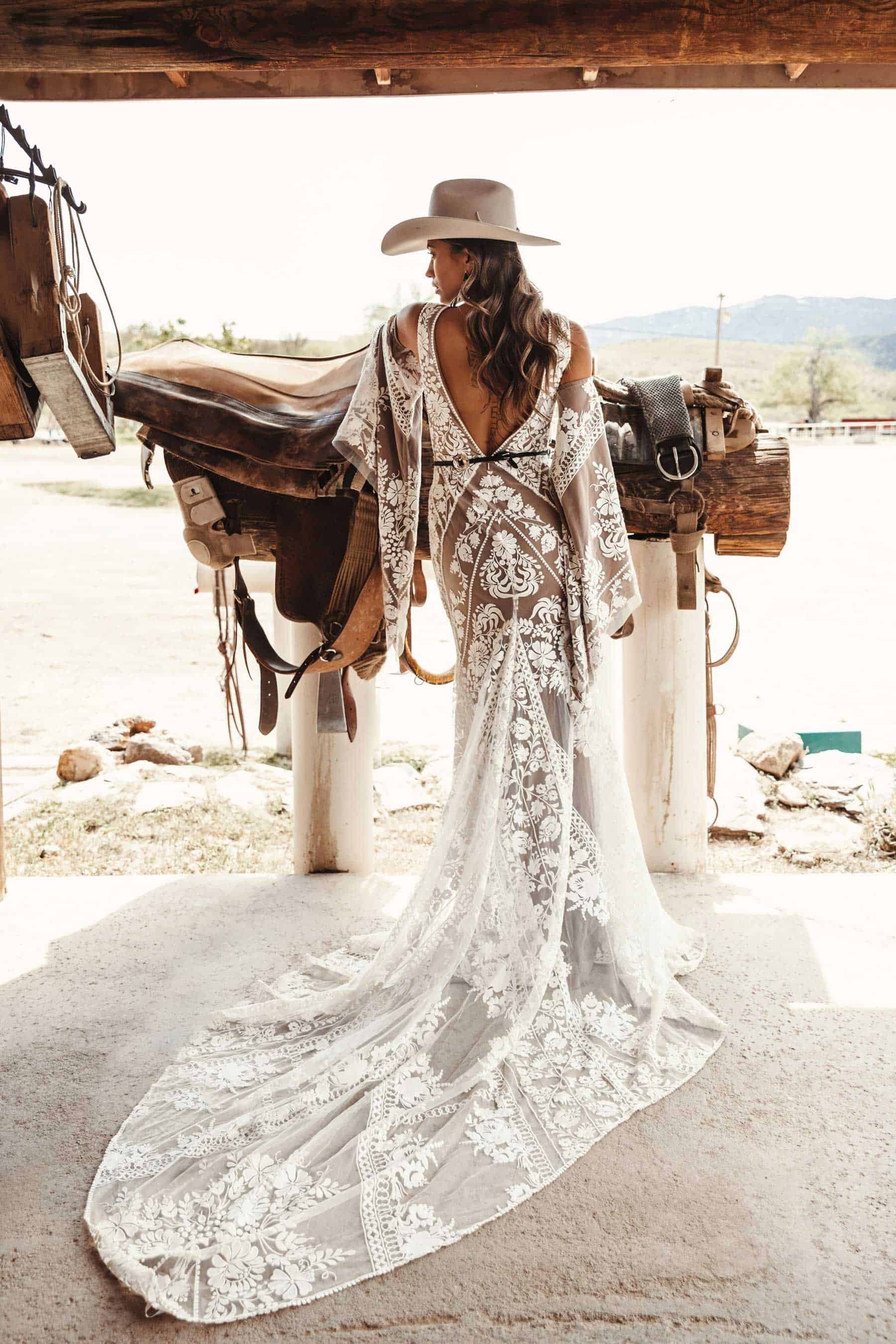 Moonrise Canyon – the Wild New Collection from Rue de Seine Bridal