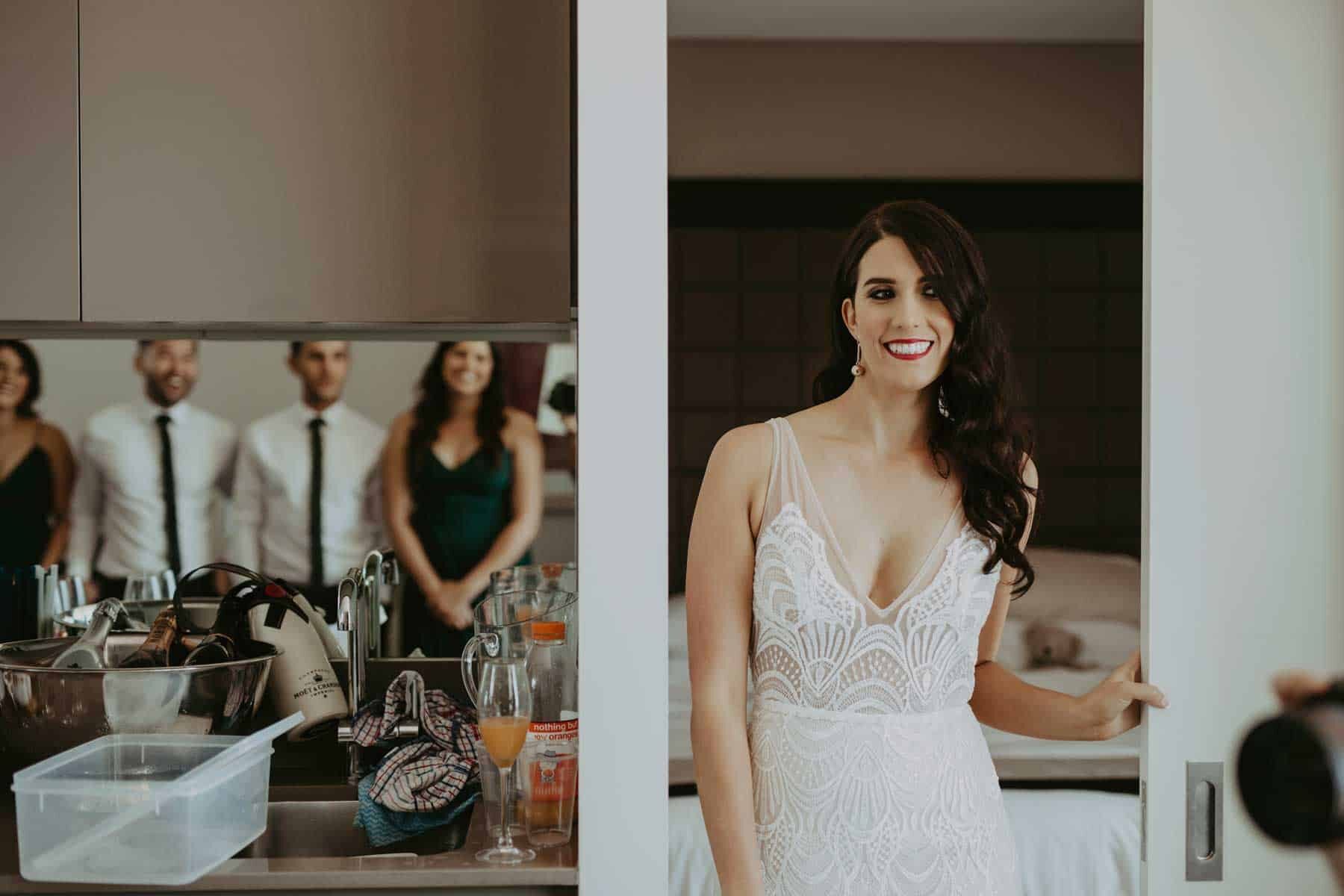 modern wedding dress by Made with Love Bridal