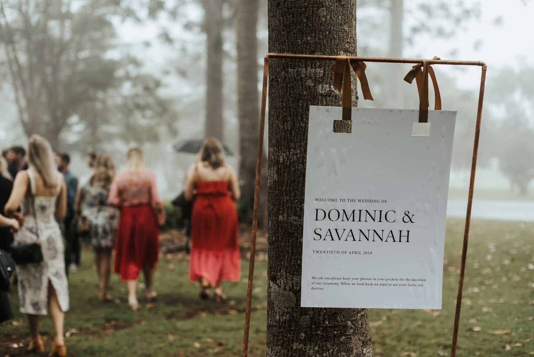 Classic DIY wedding at Downlands College, Toowoomba
