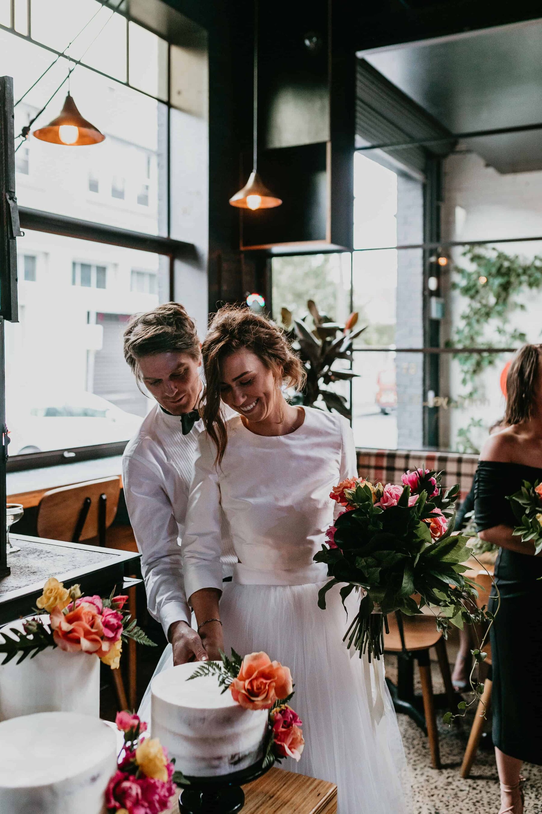 vibrant and industrial Melbourne wedding at Rupert on Rupert in Collingwood