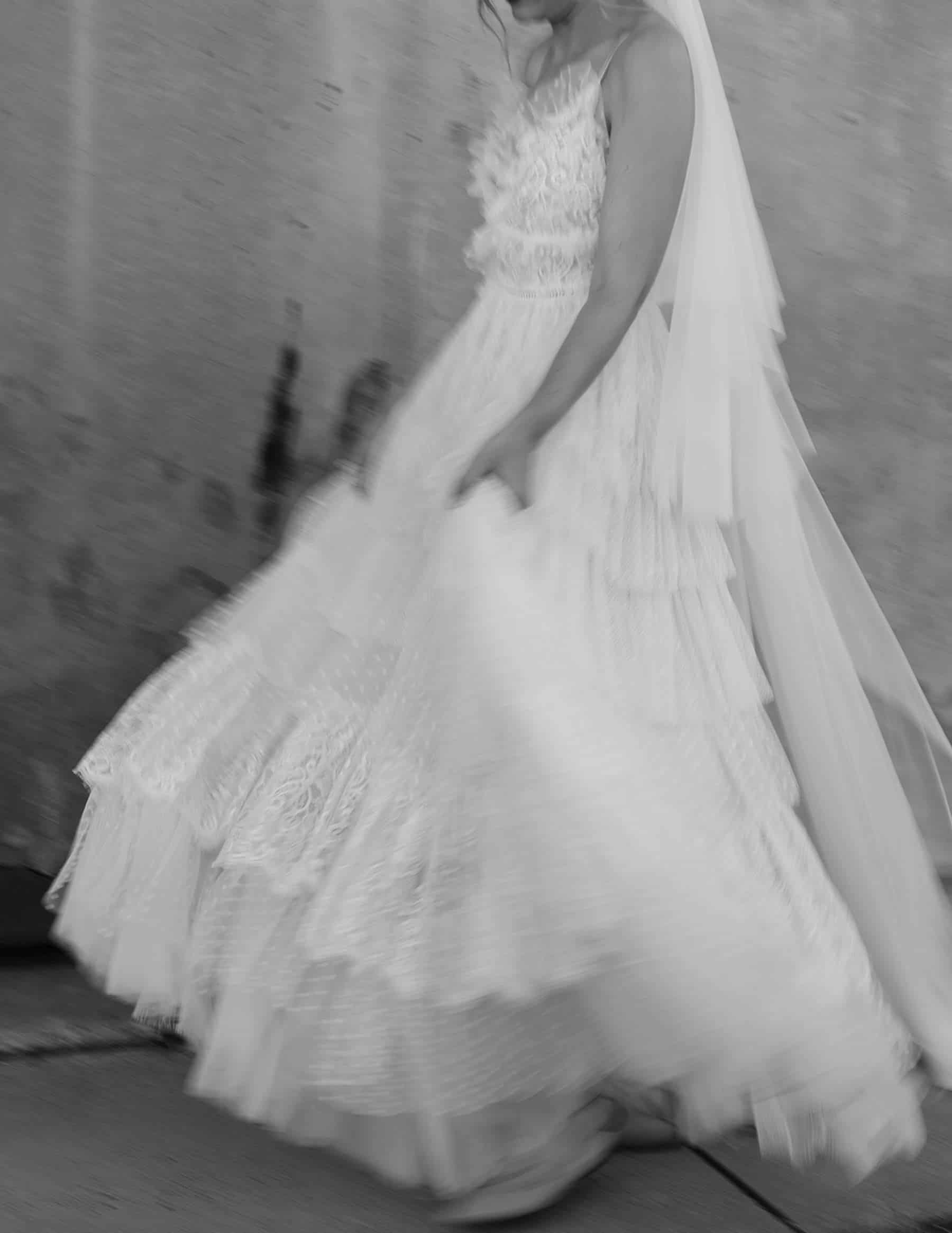 Best wedding dresses of 2019 - boho tiered lace dress by Nevenka
