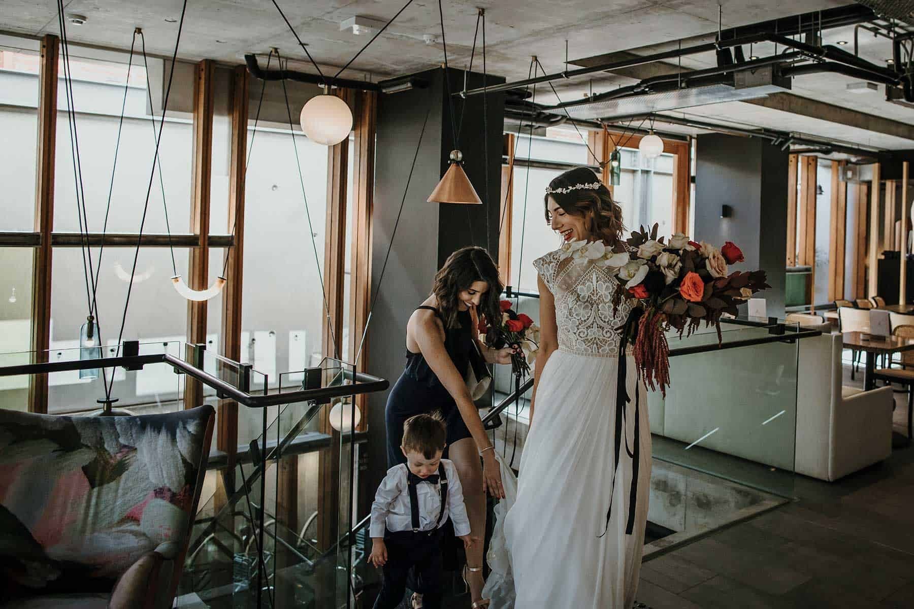 Cool Perth wedding by Flossy Photography