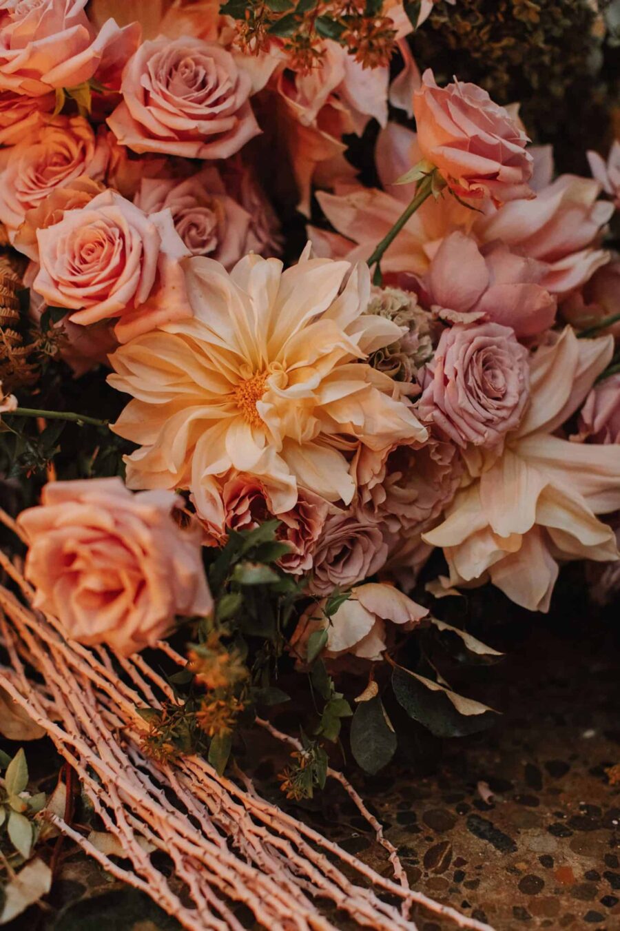 sustainable yet stunning floral wedding inspiration