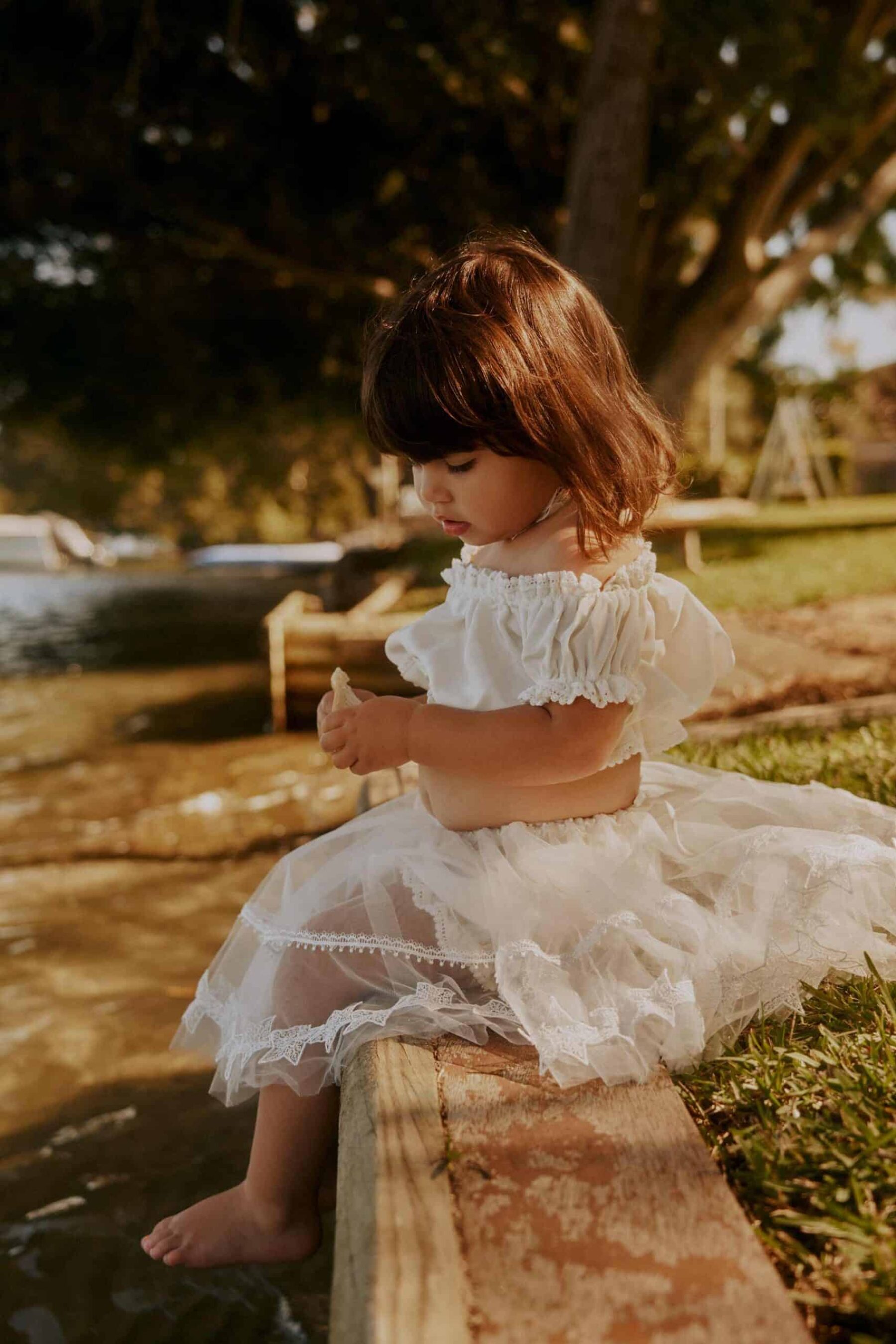Grace Mini - sustainable Australian-made flower girl dresses