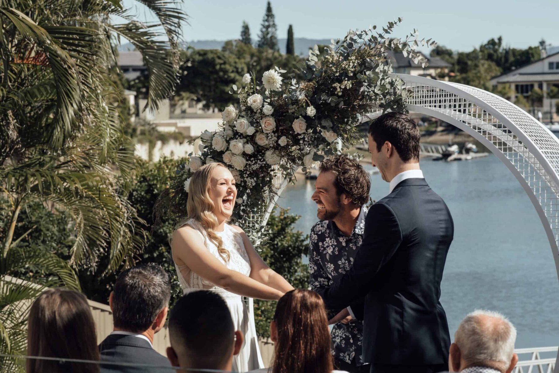 Modern wedding celebrant Gold Coast